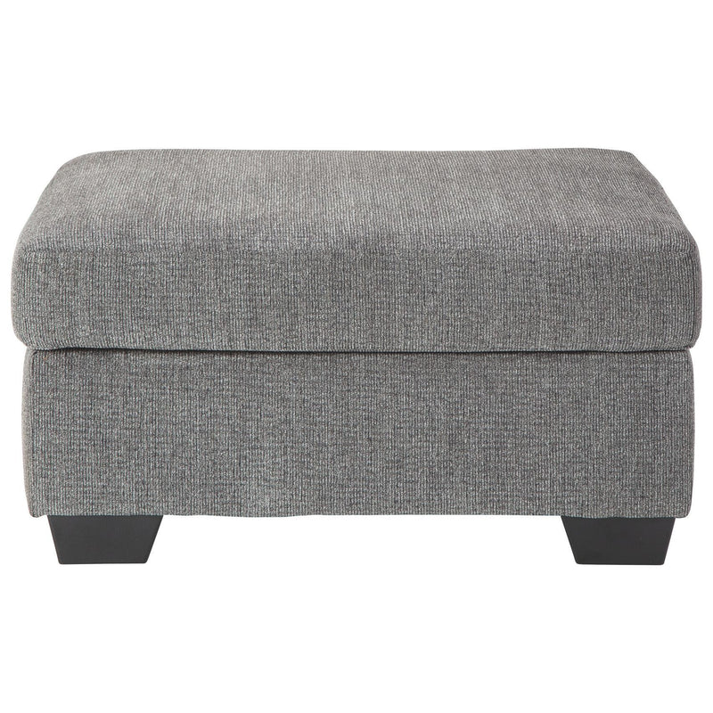 Dalhart - Charcoal - Oversized Accent Ottoman-Washburn's Home Furnishings