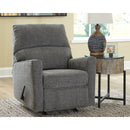 Dalhart - Charcoal - Rocker Recliner-Washburn's Home Furnishings