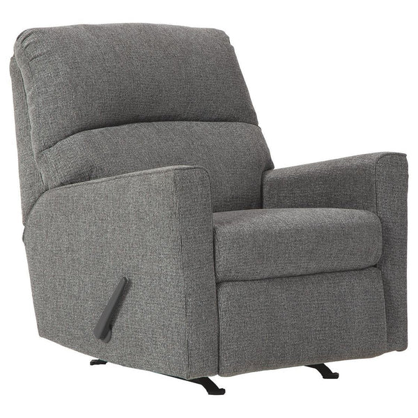 Dalhart - Charcoal - Rocker Recliner-Washburn's Home Furnishings