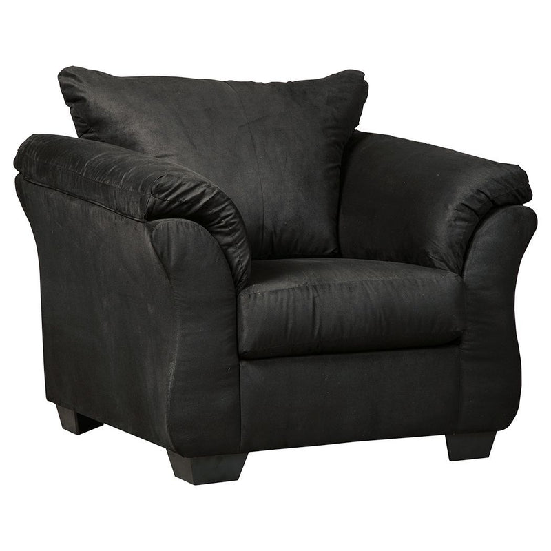 Darcy - Black - Chair-Washburn's Home Furnishings