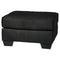 Darcy - Black - Ottoman-Washburn's Home Furnishings