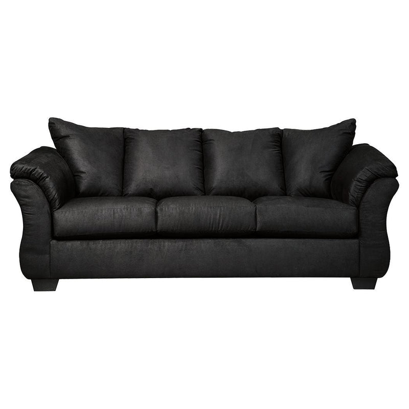 Darcy - Black - Sofa-Washburn's Home Furnishings