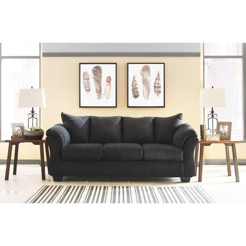 Darcy - Black - Sofa-Washburn's Home Furnishings