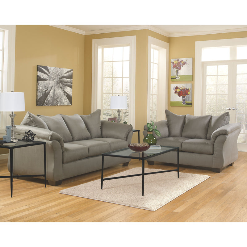 Darcy - Dark Gray - Loveseat-Washburn's Home Furnishings