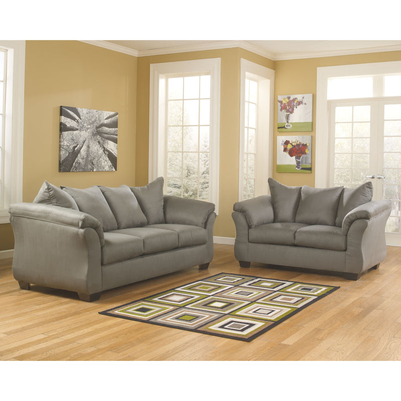 Darcy - Dark Gray - Loveseat-Washburn's Home Furnishings