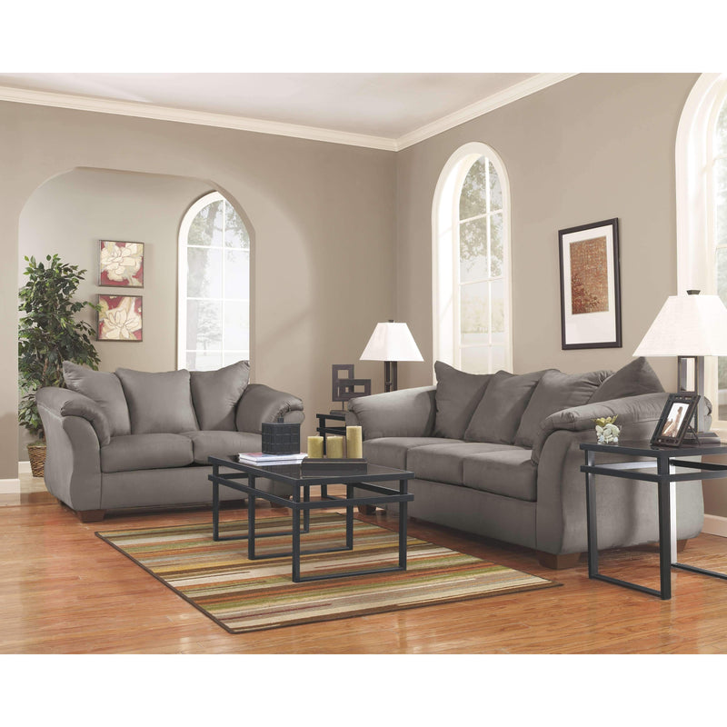 Darcy - Dark Gray - Loveseat-Washburn's Home Furnishings