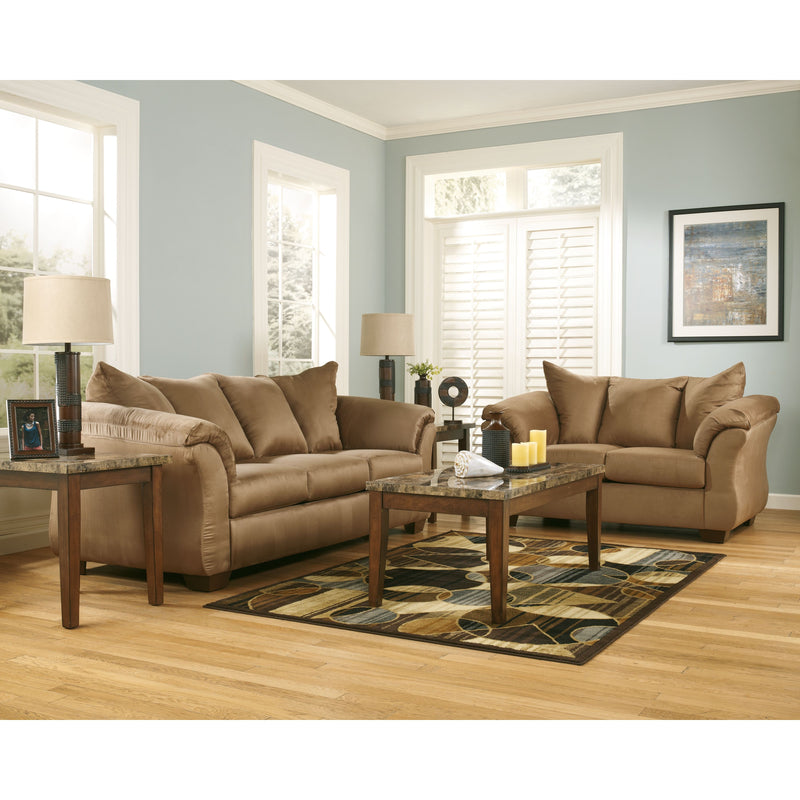 Darcy - Light Brown - Loveseat-Washburn's Home Furnishings