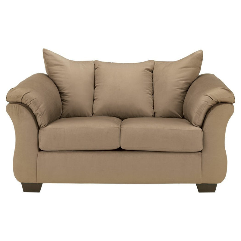 Darcy - Light Brown - Loveseat-Washburn's Home Furnishings