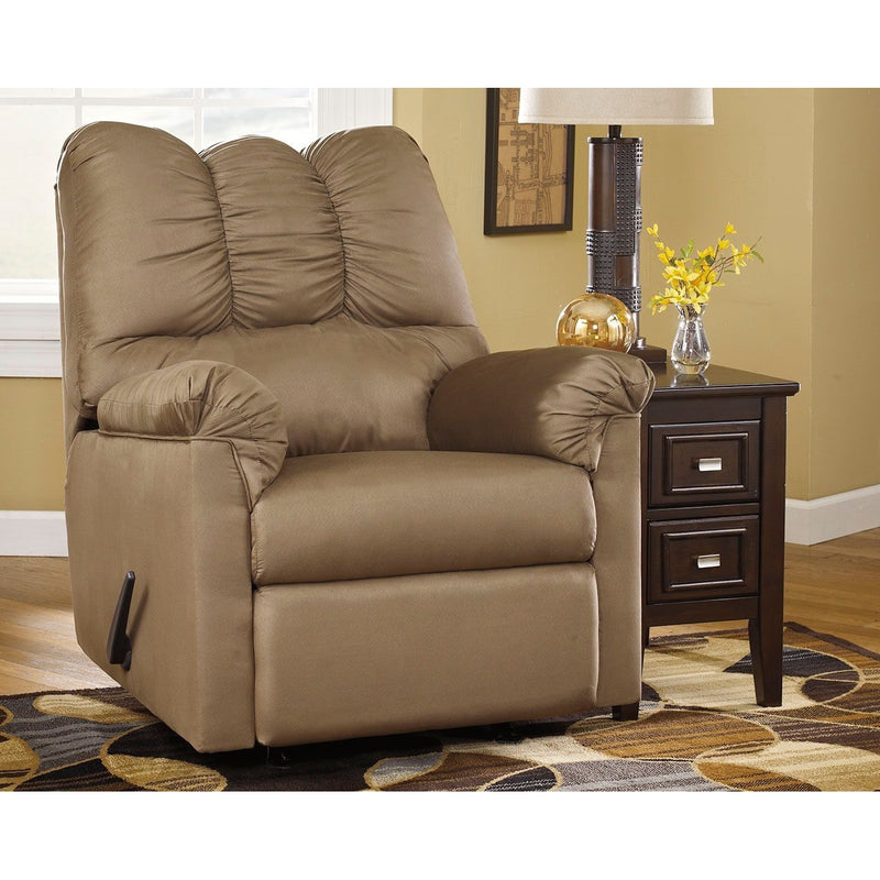 Darcy - Light Brown - Rocker Recliner-Washburn's Home Furnishings