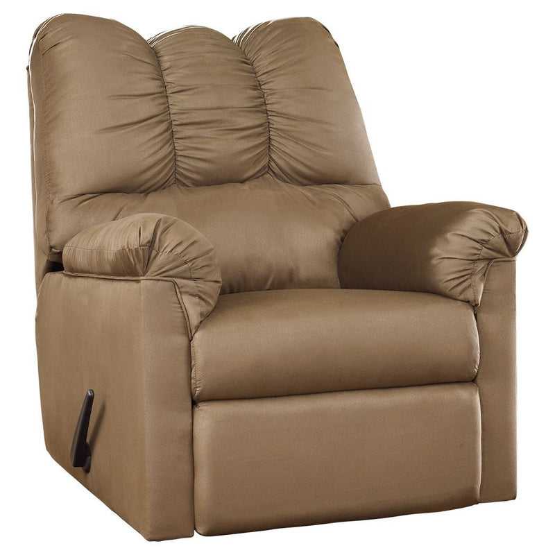 Darcy - Light Brown - Rocker Recliner-Washburn's Home Furnishings