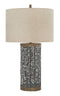 Dayo - Gray/gold Finish - Metal Table Lamp (1/cn)-Washburn's Home Furnishings