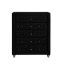 Deanna Bedroom - Chest - Black-Washburn's Home Furnishings