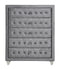 Deanna Bedroom - Chest - Gray-Washburn's Home Furnishings