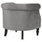 Deaza - Gray - Accent Chair-Washburn's Home Furnishings