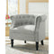 Deaza - Light Gray - Accent Chair-Washburn's Home Furnishings