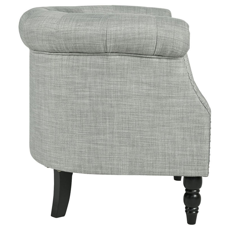 Deaza - Light Gray - Accent Chair-Washburn's Home Furnishings