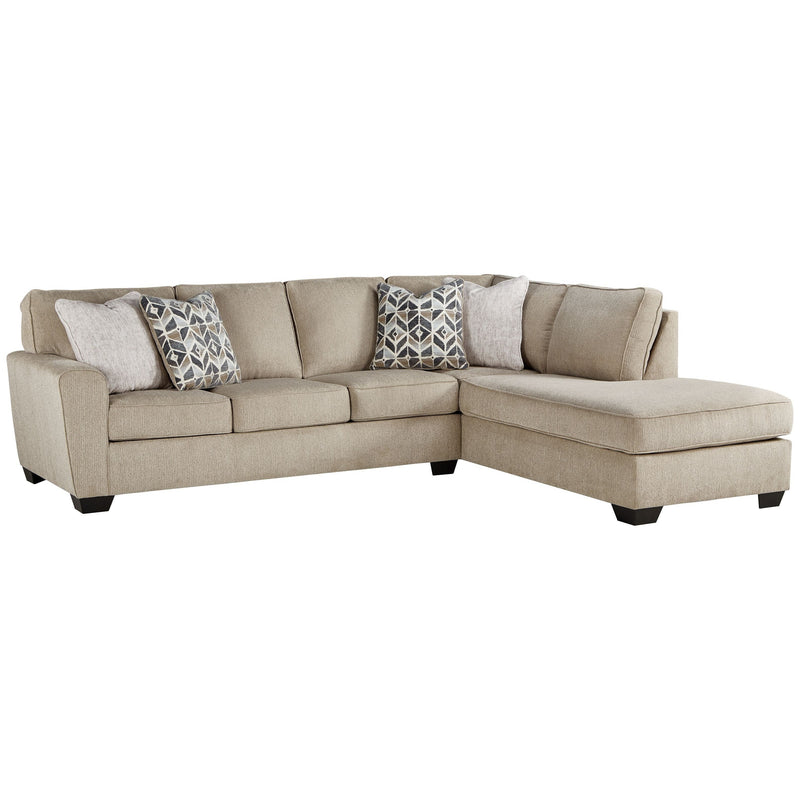 Decelle - Putty - Left Arm Facing Sofa 2 Pc Sectional-Washburn's Home Furnishings