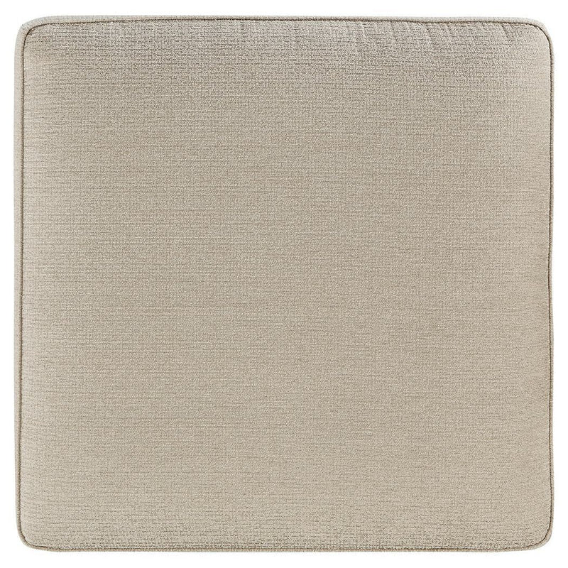 Decelle - Putty - Oversized Accent Ottoman-Washburn's Home Furnishings