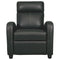 Declo - Black - Low Leg Recliner-Washburn's Home Furnishings