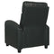 Declo - Black - Low Leg Recliner-Washburn's Home Furnishings