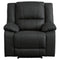 Delafield - Gray - Zero Wall Power Recliner-Washburn's Home Furnishings