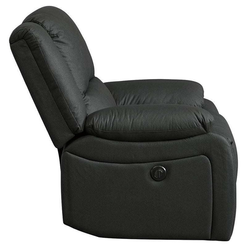 Delafield - Gray - Zero Wall Power Recliner-Washburn's Home Furnishings