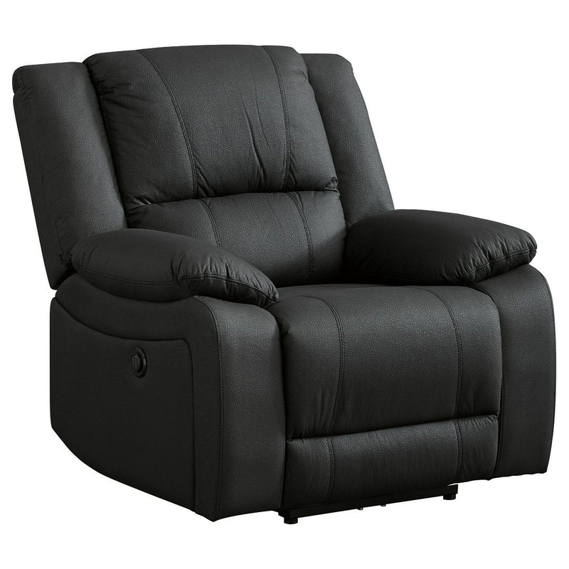 Delafield - Gray - Zero Wall Power Recliner-Washburn's Home Furnishings