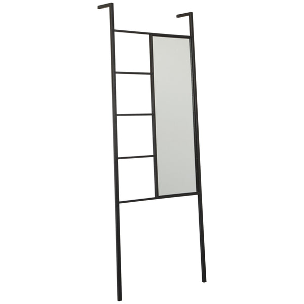 Denice - Black - Floor Mirror-Washburn's Home Furnishings