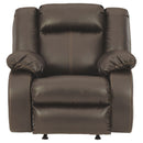 Denoron - Chocolate - Power Rocker Recliner-Washburn's Home Furnishings