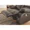 Denoron - Chocolate - Power Rocker Recliner-Washburn's Home Furnishings