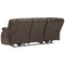 Denoron - Chocolate - Reclining Power Sofa-Washburn's Home Furnishings