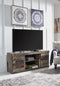 Derekson - Multi Gray - Lg Tv Stand W/fireplace Option-Washburn's Home Furnishings