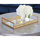 Derex - Gold Finish - Tray-Washburn's Home Furnishings