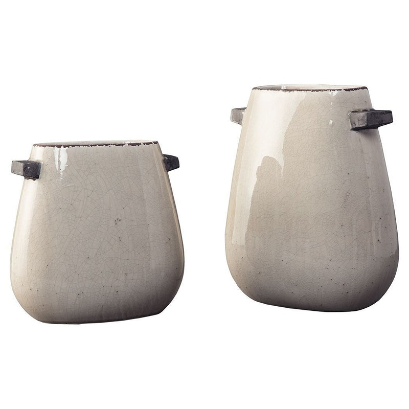 Diah - Tan - Vase Set (2/cn)-Washburn's Home Furnishings