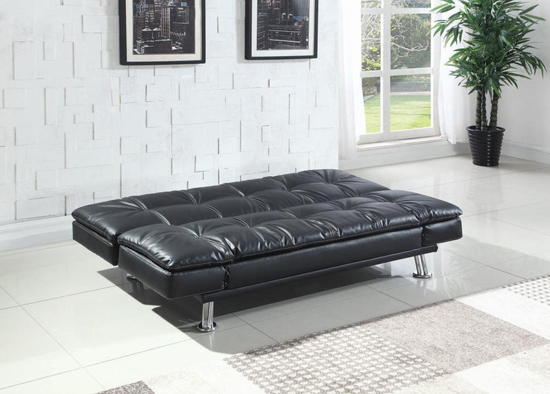 Dilleston Collection - Black - Sofa Bed-Washburn's Home Furnishings