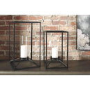 Dimtrois - Black - Lantern Set (2/cn)-Washburn's Home Furnishings