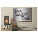 Dominy - Black/white - Wall Art-Washburn's Home Furnishings