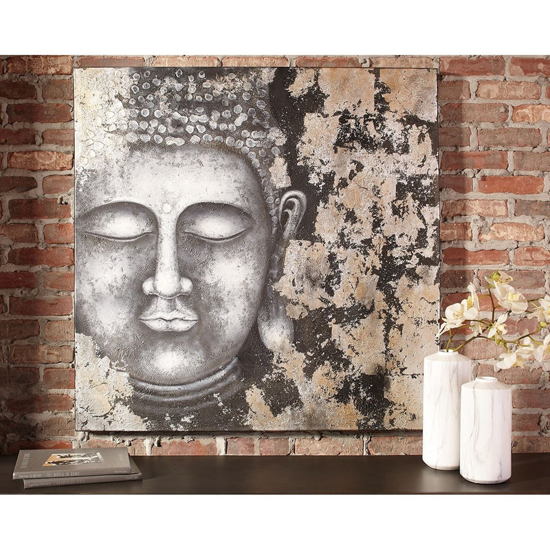 Donar - Black/silver Finish - Wall Art-Washburn's Home Furnishings