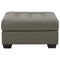 Donlen - Gray - Oversized Accent Ottoman-Washburn's Home Furnishings