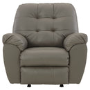 Donlen - Gray - Rocker Recliner-Washburn's Home Furnishings