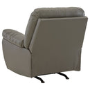 Donlen - Gray - Rocker Recliner-Washburn's Home Furnishings