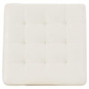 Donlen - White - Oversized Accent Ottoman-Washburn's Home Furnishings