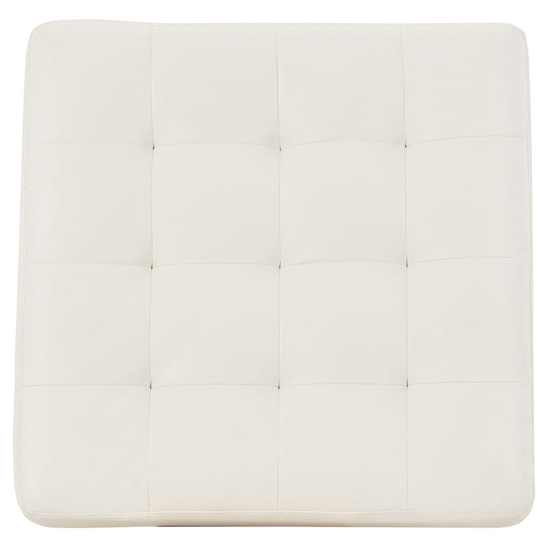 Donlen - White - Oversized Accent Ottoman-Washburn's Home Furnishings