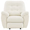 Donlen - White - Rocker Recliner-Washburn's Home Furnishings