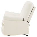 Donlen - White - Rocker Recliner-Washburn's Home Furnishings