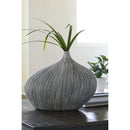 Donya - Antique Black - Vase - Small-Washburn's Home Furnishings