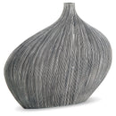 Donya - Antique Black - Vase - Small-Washburn's Home Furnishings