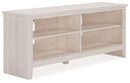 Dorrinson - Antique White - Large Tv Stand-Washburn's Home Furnishings