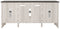 Dorrinson - White / Black / Gray - Lg Tv Stand W/fireplace Option-Washburn's Home Furnishings