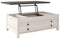 Dorrinson - White / Black / Gray - Lift Top Cocktail Table-Washburn's Home Furnishings